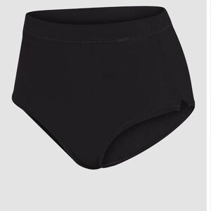 Women's Black High-Waisted Shorts